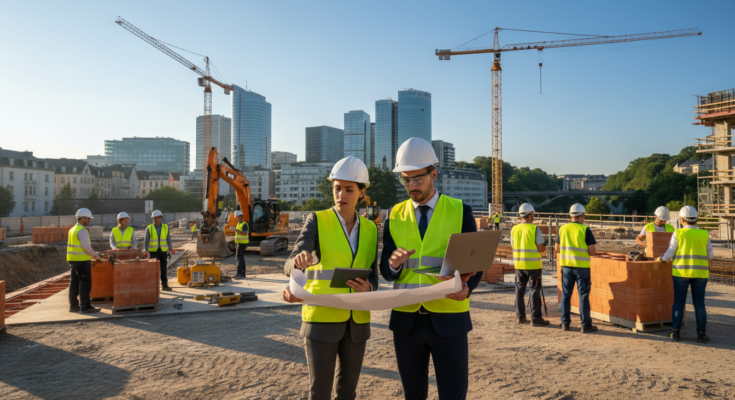 $15,000 Construction jobs in Luxembourg for foreigners 2026