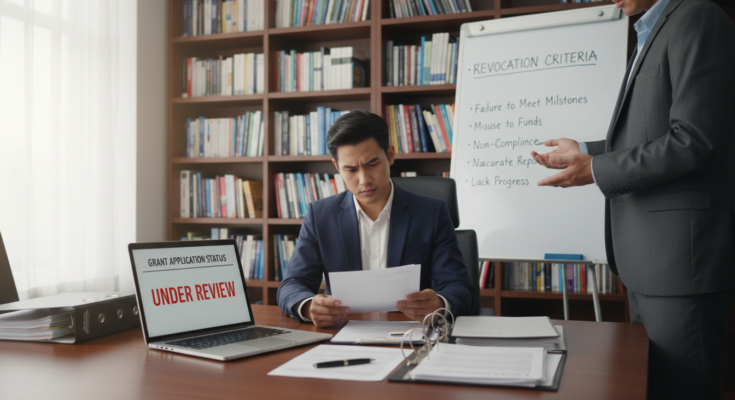 can grants be revoked after approval