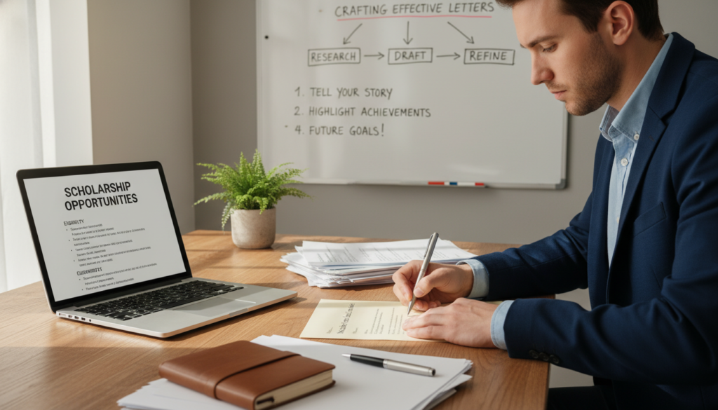 how to write a scholarship motivation letter