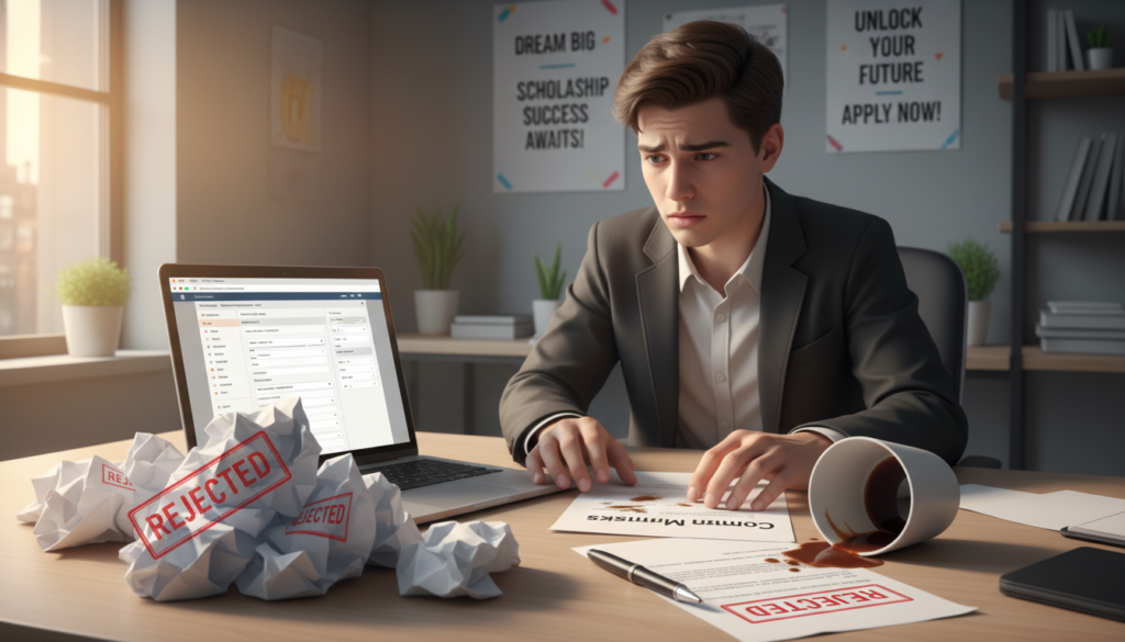 reasons scholarships get rejected