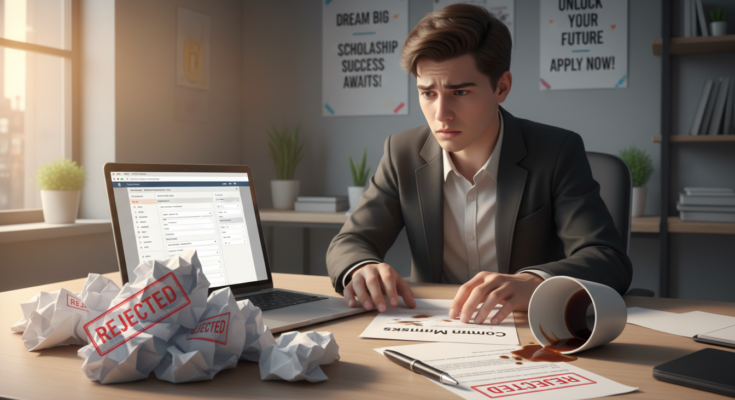 reasons scholarships get rejected